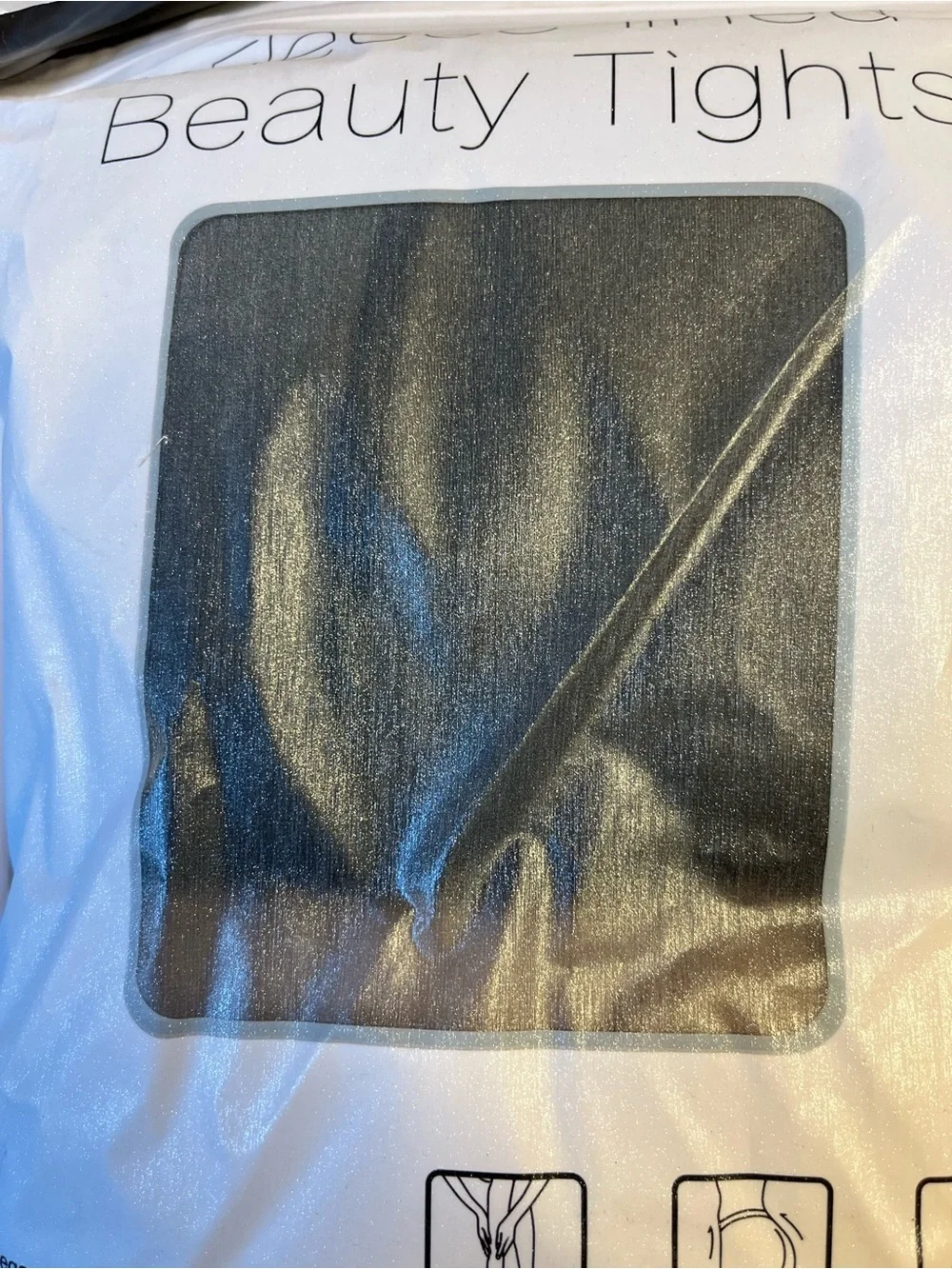 2 pair EXQUISITE Fleece Lined Tights for winter, S, NWT